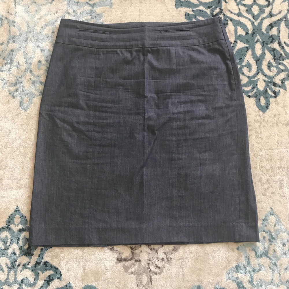 Loft: Chambray Skirt